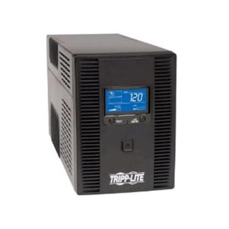 Tripp Lite UPS System, 1500VA, Line Interactive, Out: 110/115/120V AC In: 120V AC OMNI1500LCDT
